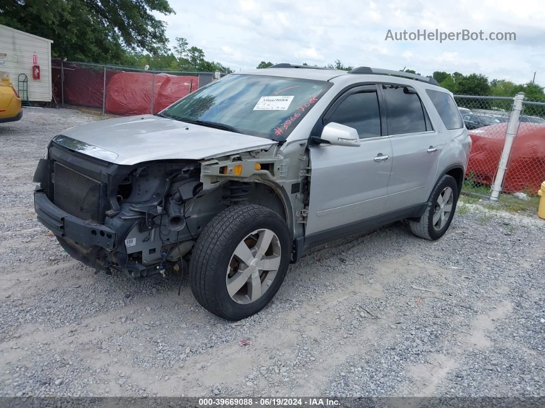 2012 Gmc Acadia Slt-1 Silver vin: 1GKKRRED5CJ202270