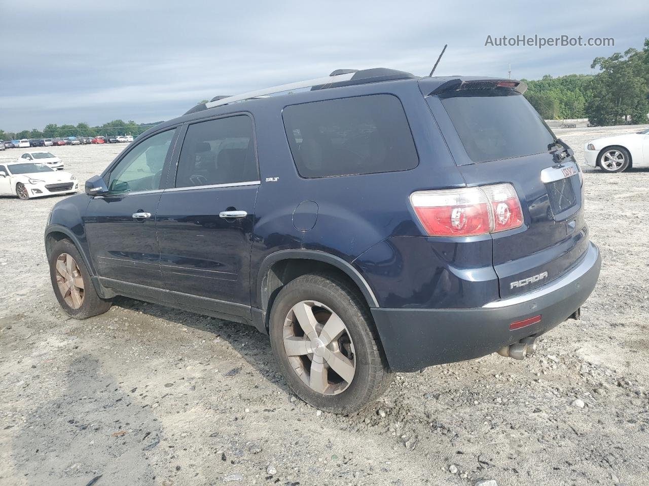 2012 Gmc Acadia Slt-1 Blue vin: 1GKKRRED5CJ273212