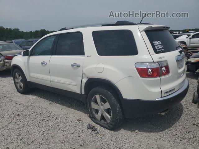 2012 Gmc Acadia Slt-1 White vin: 1GKKRRED5CJ347390