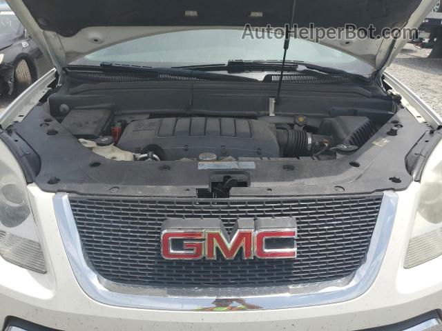 2012 Gmc Acadia Slt-1 Белый vin: 1GKKRRED5CJ347390