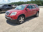 2012 Gmc Acadia Slt-1 Maroon vin: 1GKKRRED5CJ347583