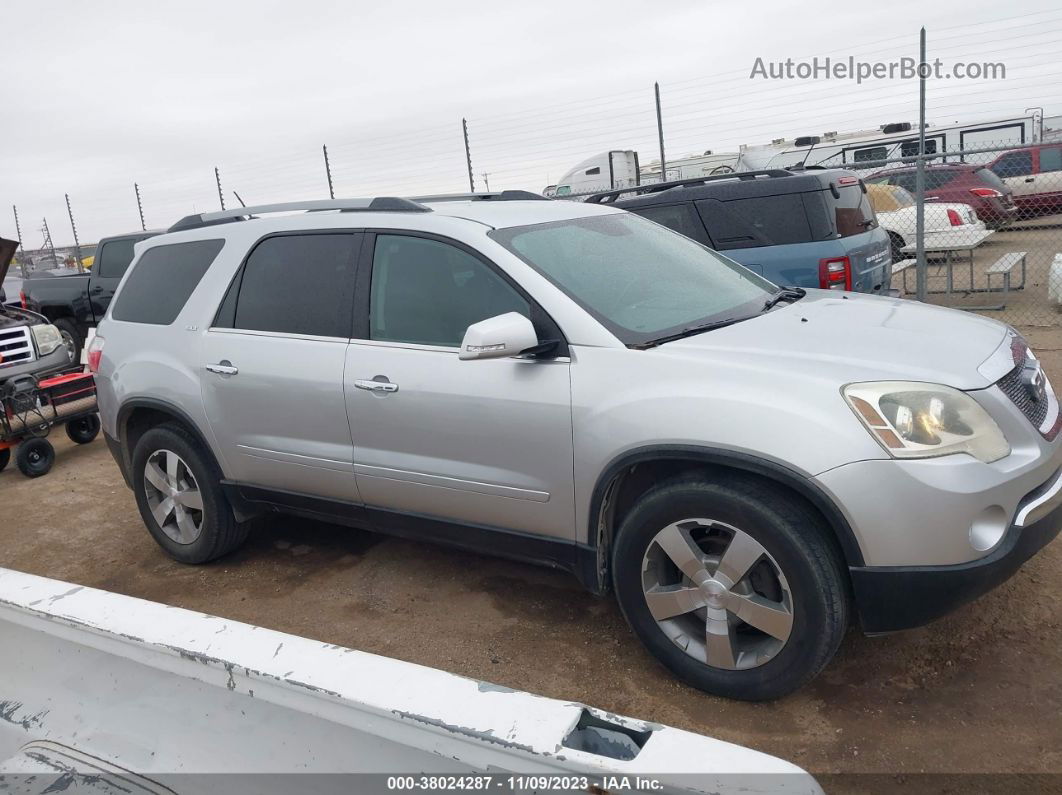 2012 Gmc Acadia Slt-1 Серебряный vin: 1GKKRRED6CJ152477