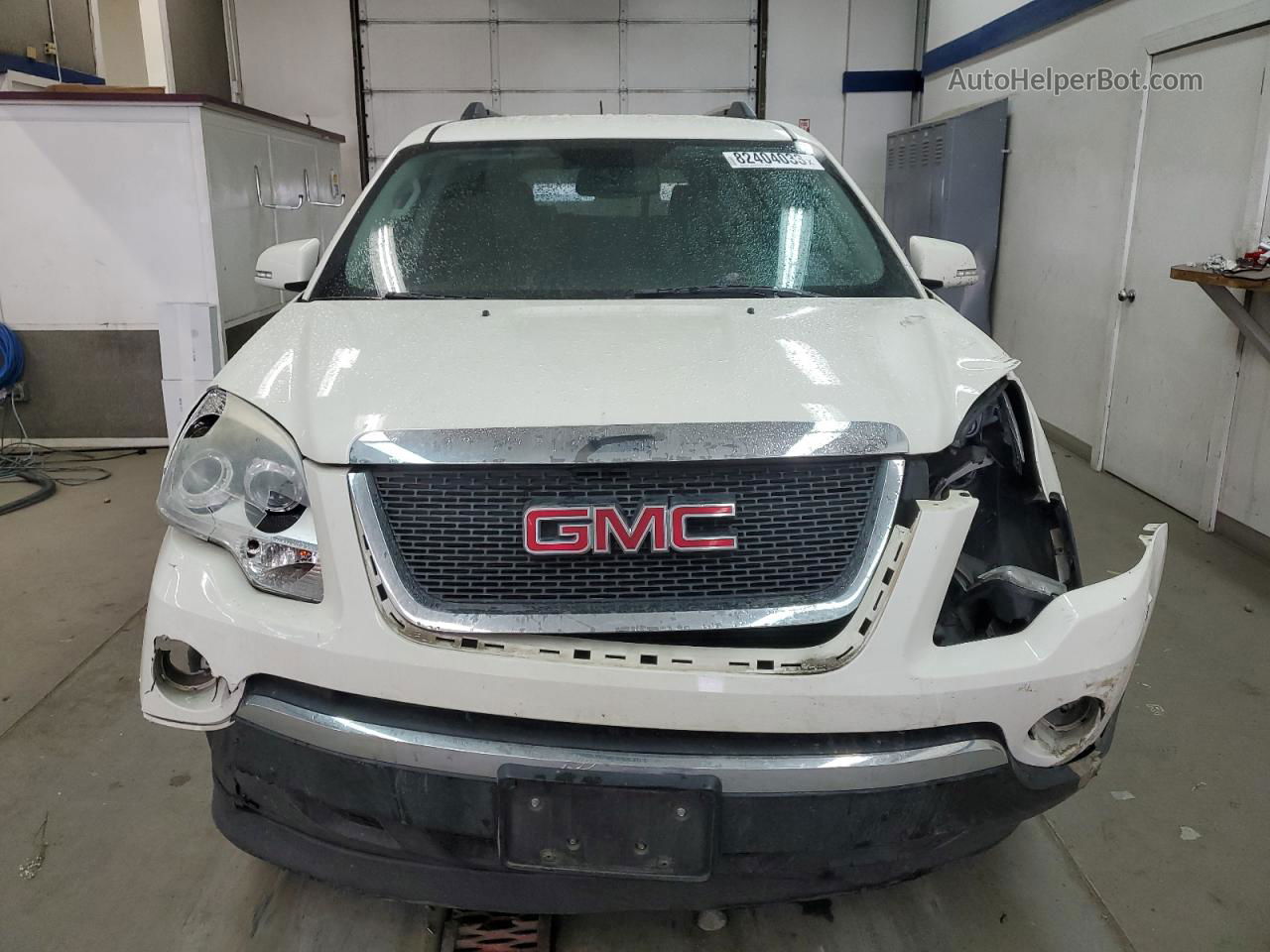 2012 Gmc Acadia Slt-1 White vin: 1GKKRRED6CJ181817