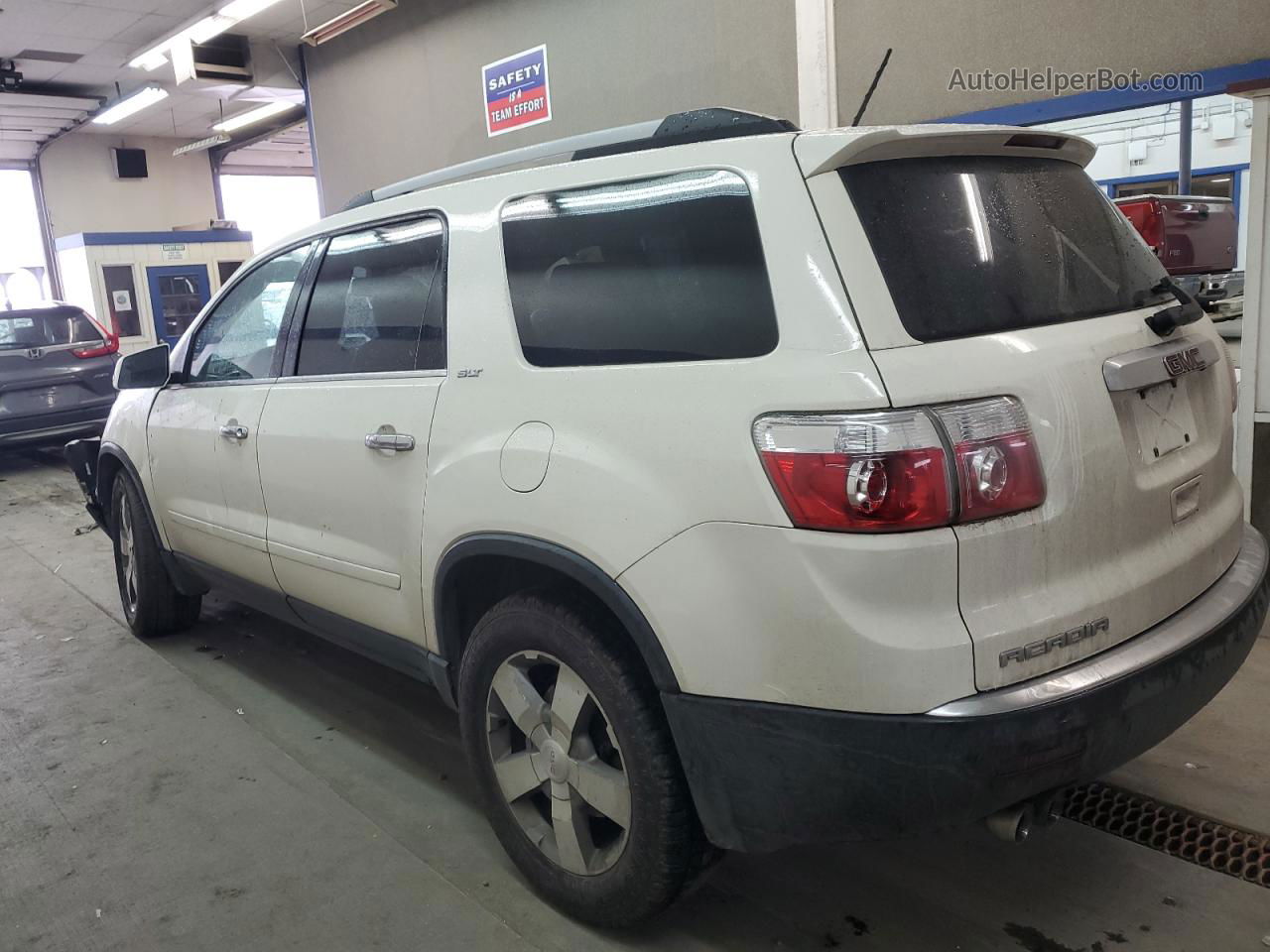 2012 Gmc Acadia Slt-1 White vin: 1GKKRRED6CJ181817