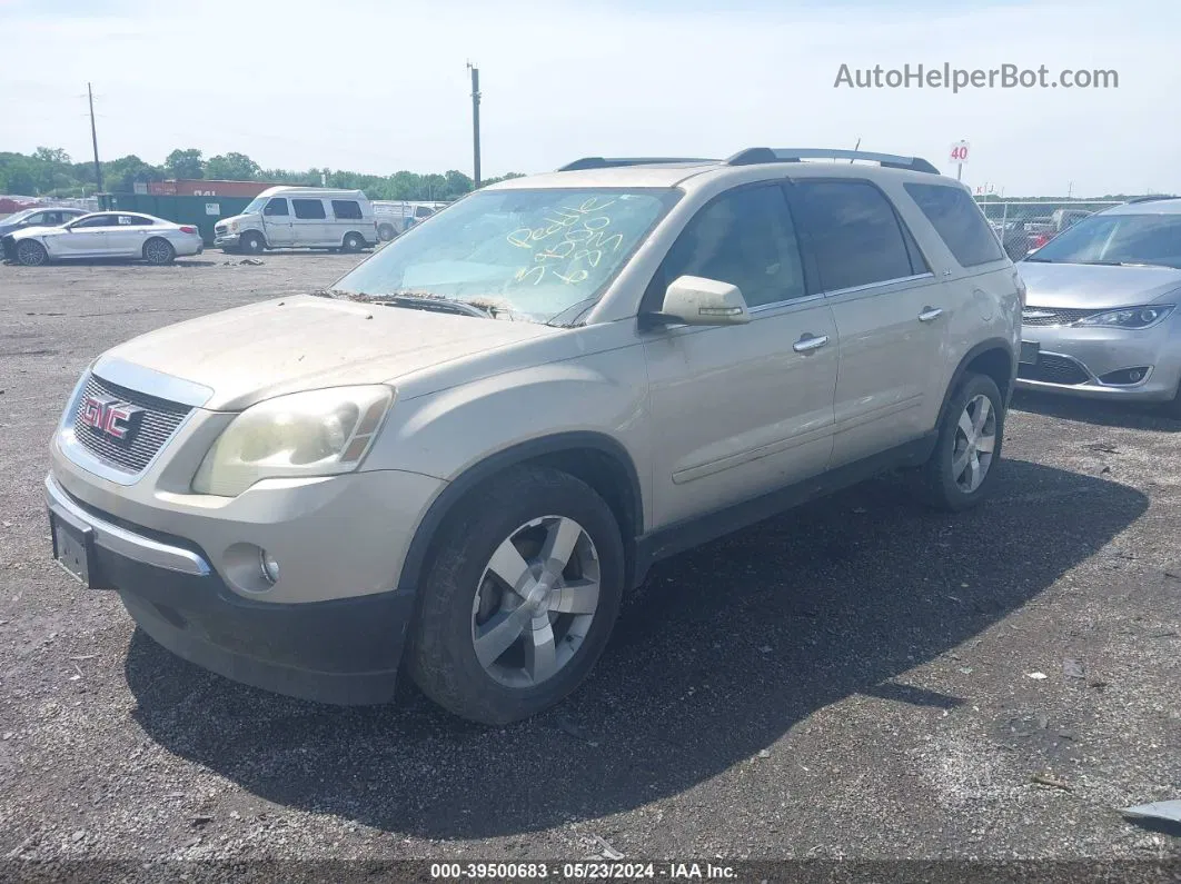 2012 Gmc Acadia Slt-1 Золотой vin: 1GKKRRED6CJ253051