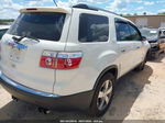 2012 Gmc Acadia Slt-1 Белый vin: 1GKKRRED7CJ244701