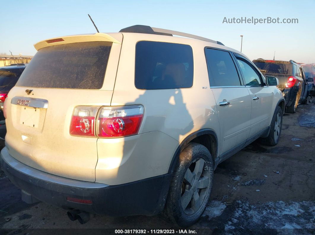 2012 Gmc Acadia Slt-1 White vin: 1GKKRRED8CJ415536