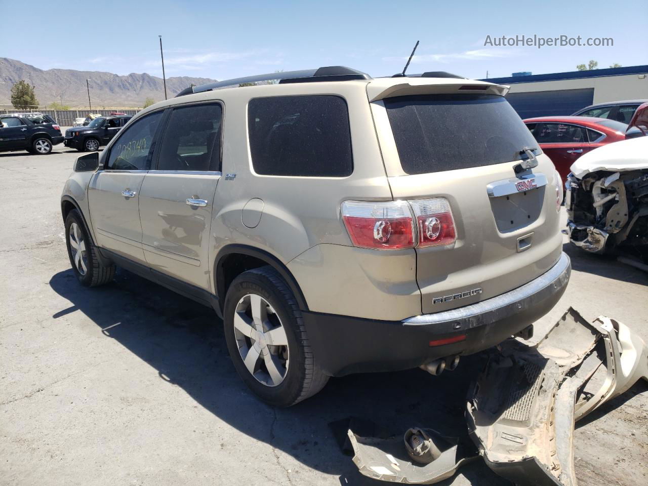 2012 Gmc Acadia Slt-1 Gold vin: 1GKKRRED9CJ150304