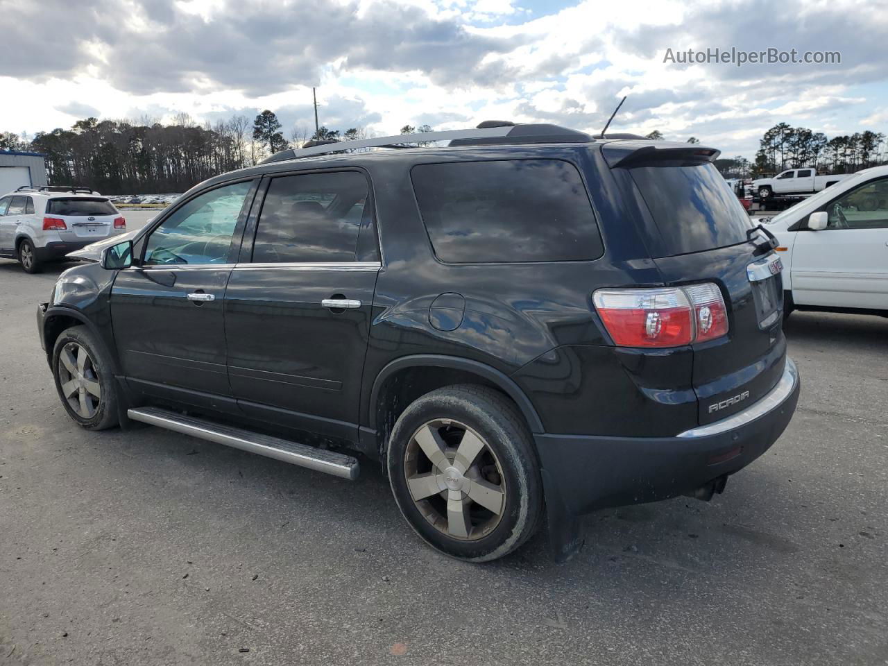 2012 Gmc Acadia Slt-1 Black vin: 1GKKRRED9CJ219833