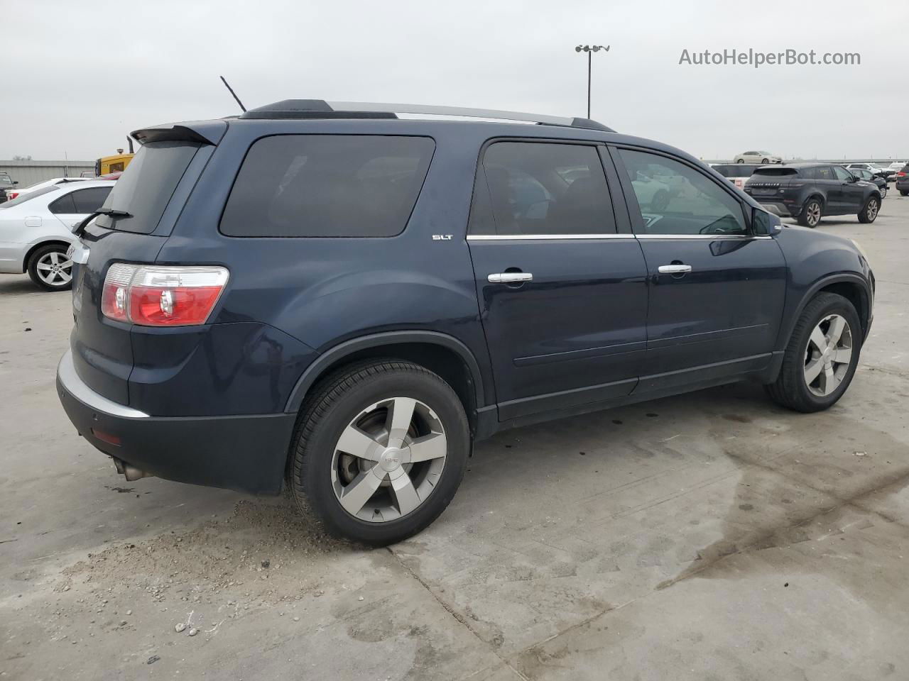 2012 Gmc Acadia Slt-1 Синий vin: 1GKKRRED9CJ301867