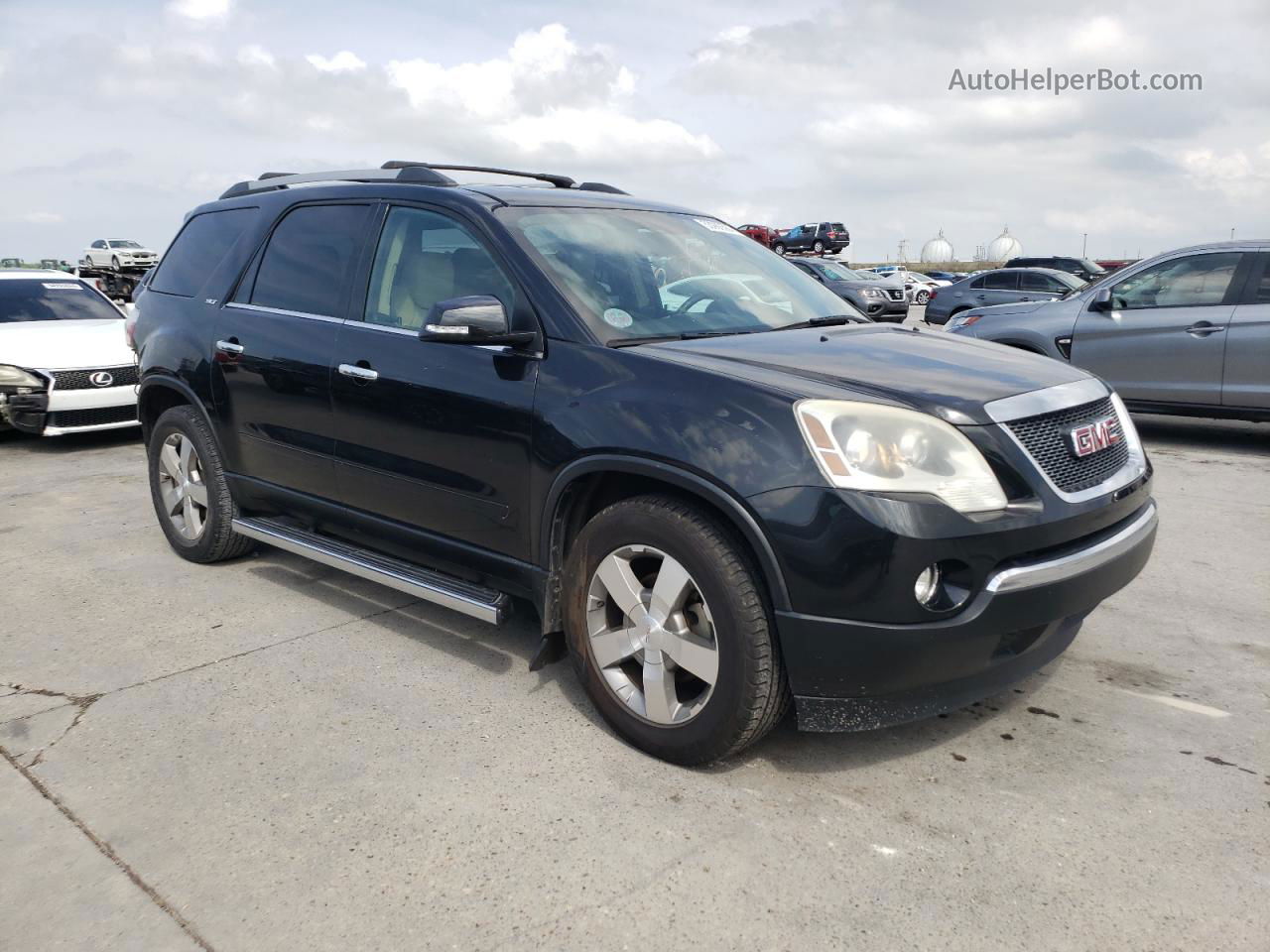 2012 Gmc Acadia Slt-1 Black vin: 1GKKRREDXCJ286778