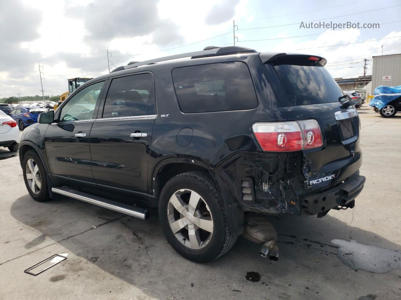 2012 Gmc Acadia Slt-1 Black vin: 1GKKRREDXCJ286778