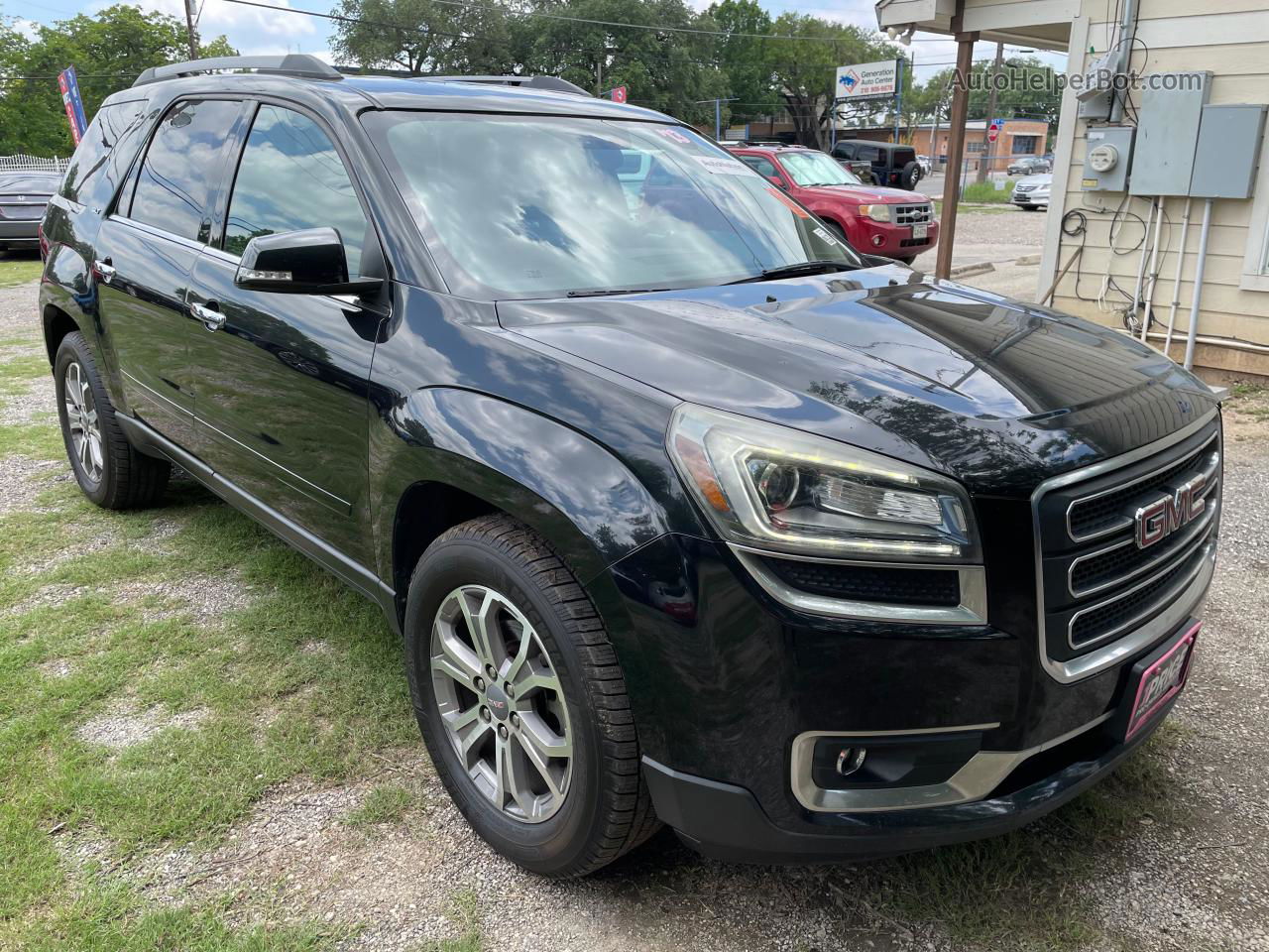 2013 Gmc Acadia Slt-1 Black vin: 1GKKRRKD0DJ153100