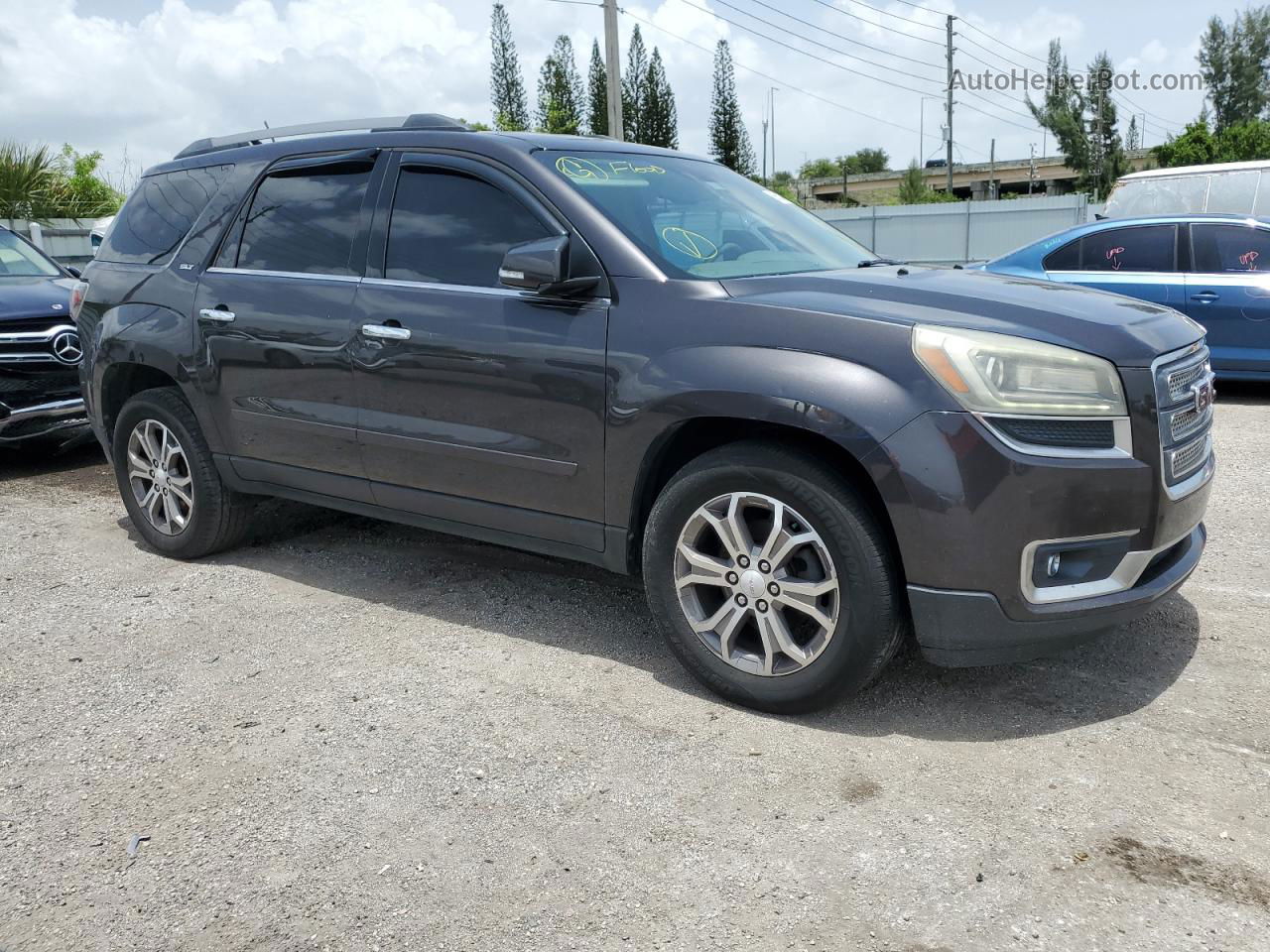 2013 Gmc Acadia Slt-1 Черный vin: 1GKKRRKD0DJ170821