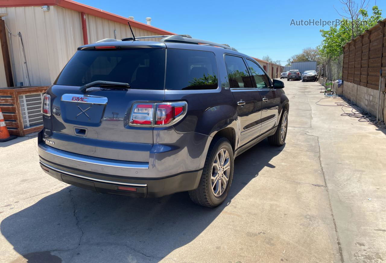 2013 Gmc Acadia Slt-1 Blue vin: 1GKKRRKD0DJ216793