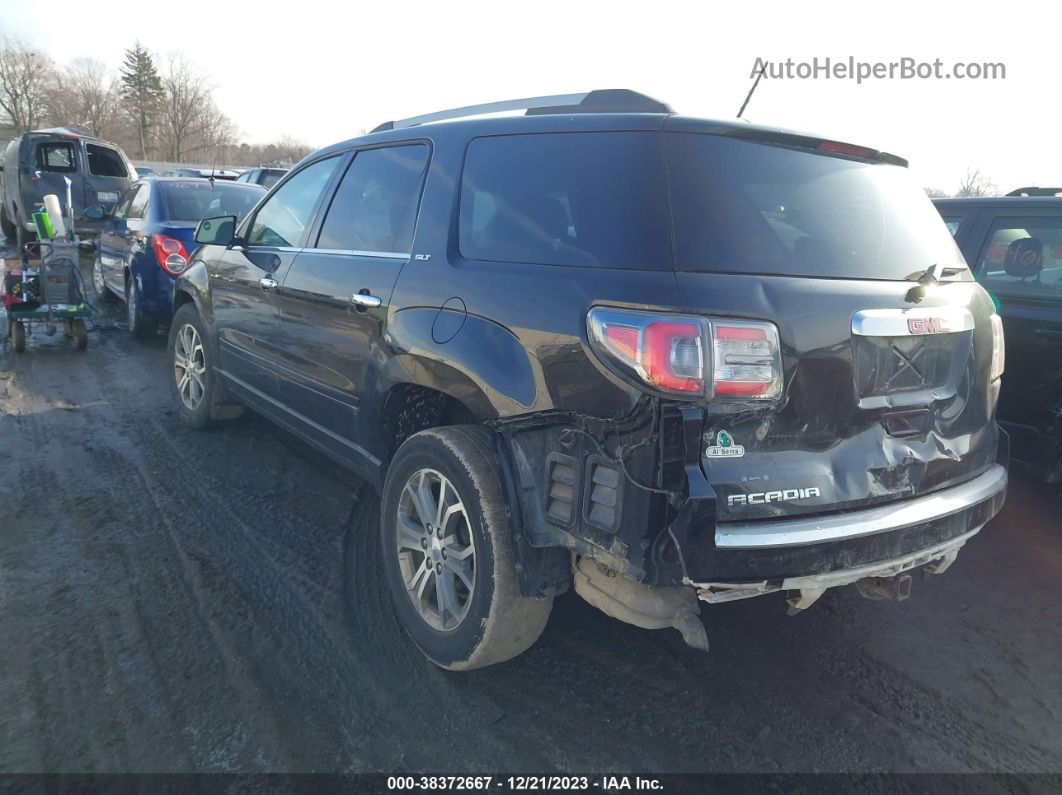 2013 Gmc Acadia Slt-1 Black vin: 1GKKRRKD0DJ231343