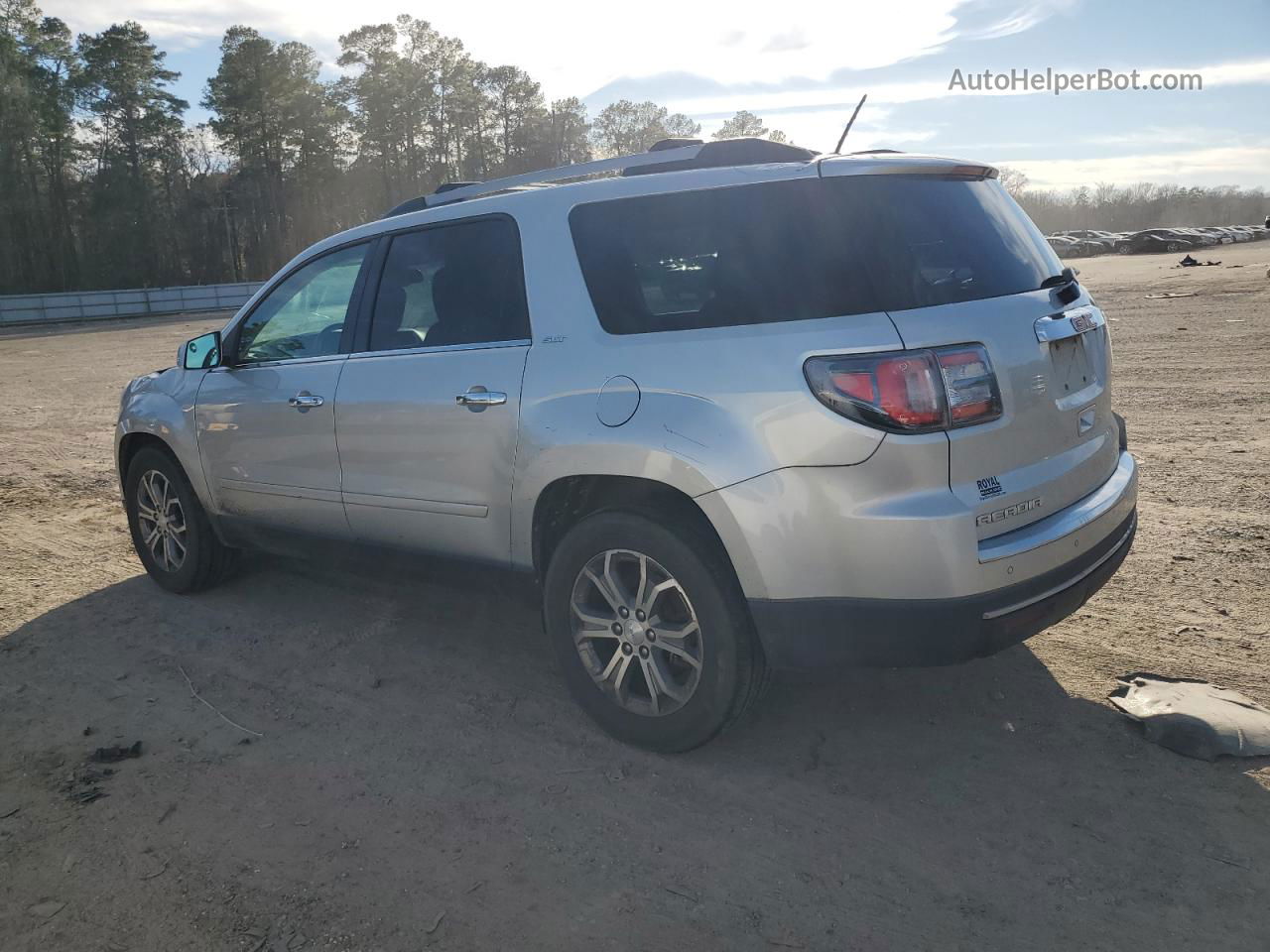 2014 Gmc Acadia Slt-1 Silver vin: 1GKKRRKD0EJ240688