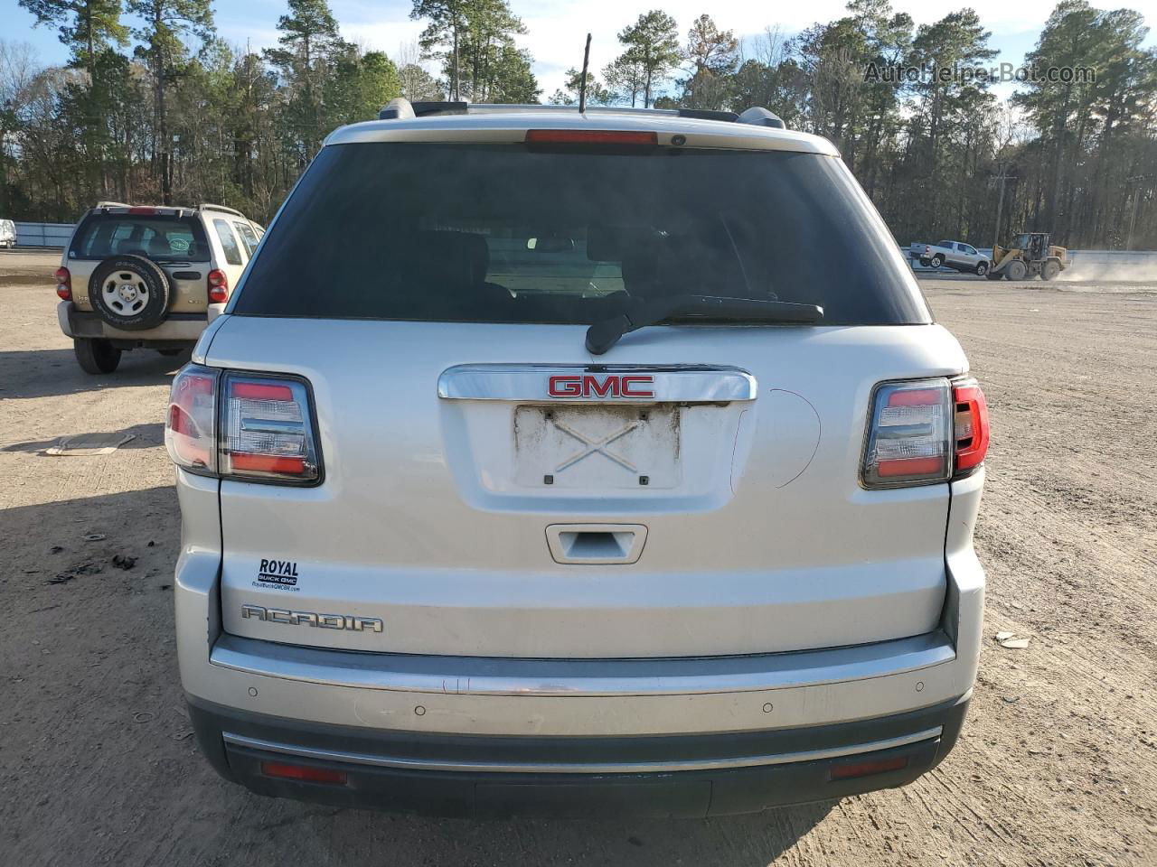 2014 Gmc Acadia Slt-1 Серебряный vin: 1GKKRRKD0EJ240688