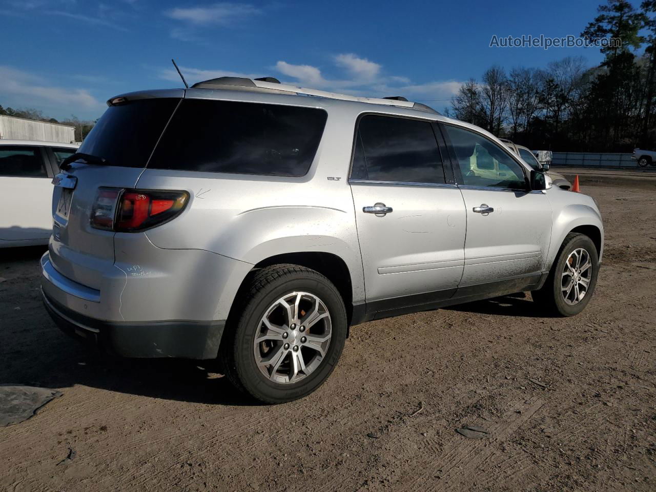 2014 Gmc Acadia Slt-1 Серебряный vin: 1GKKRRKD0EJ240688