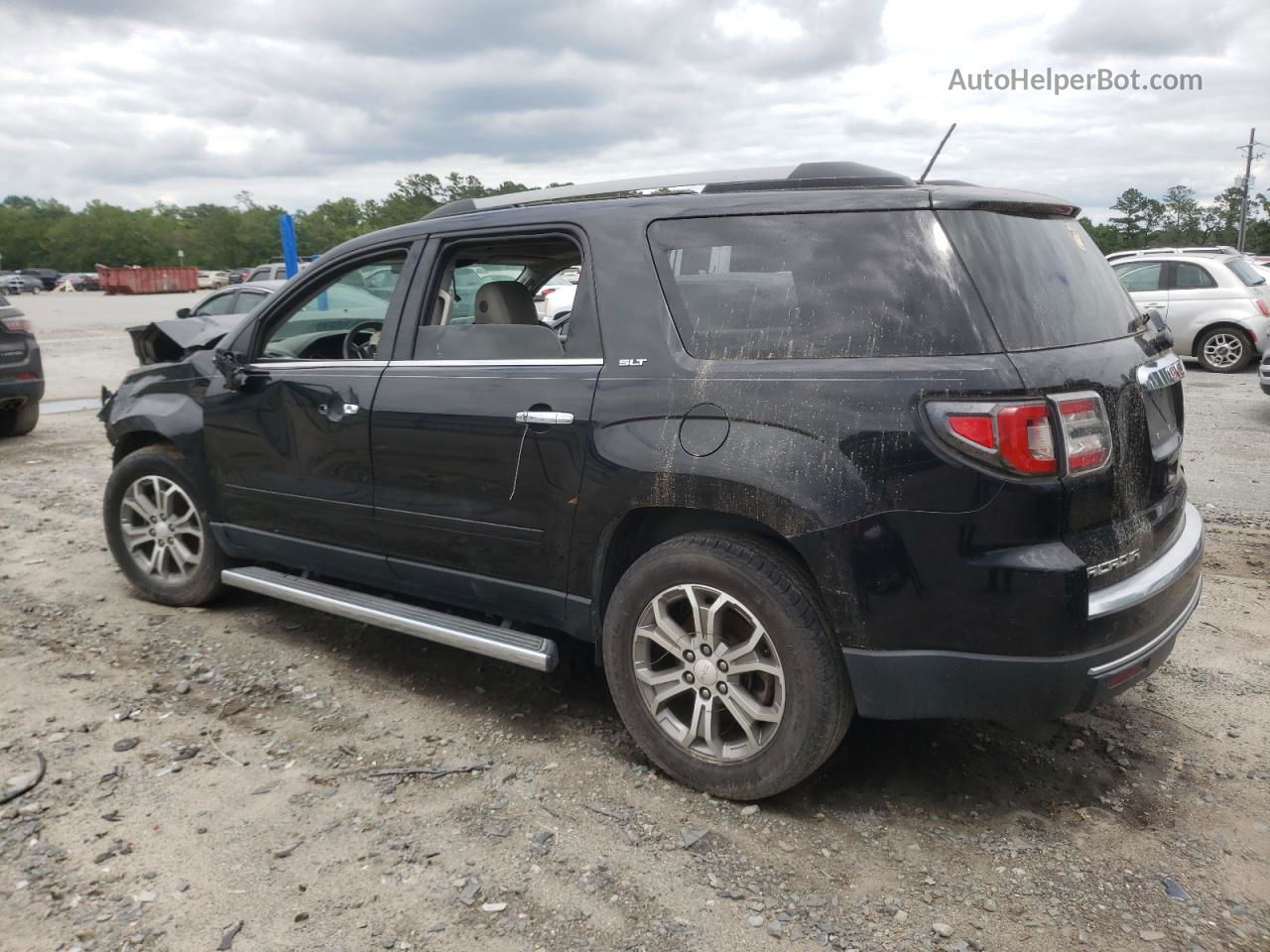 2014 Gmc Acadia Slt-1 Black vin: 1GKKRRKD0EJ361348