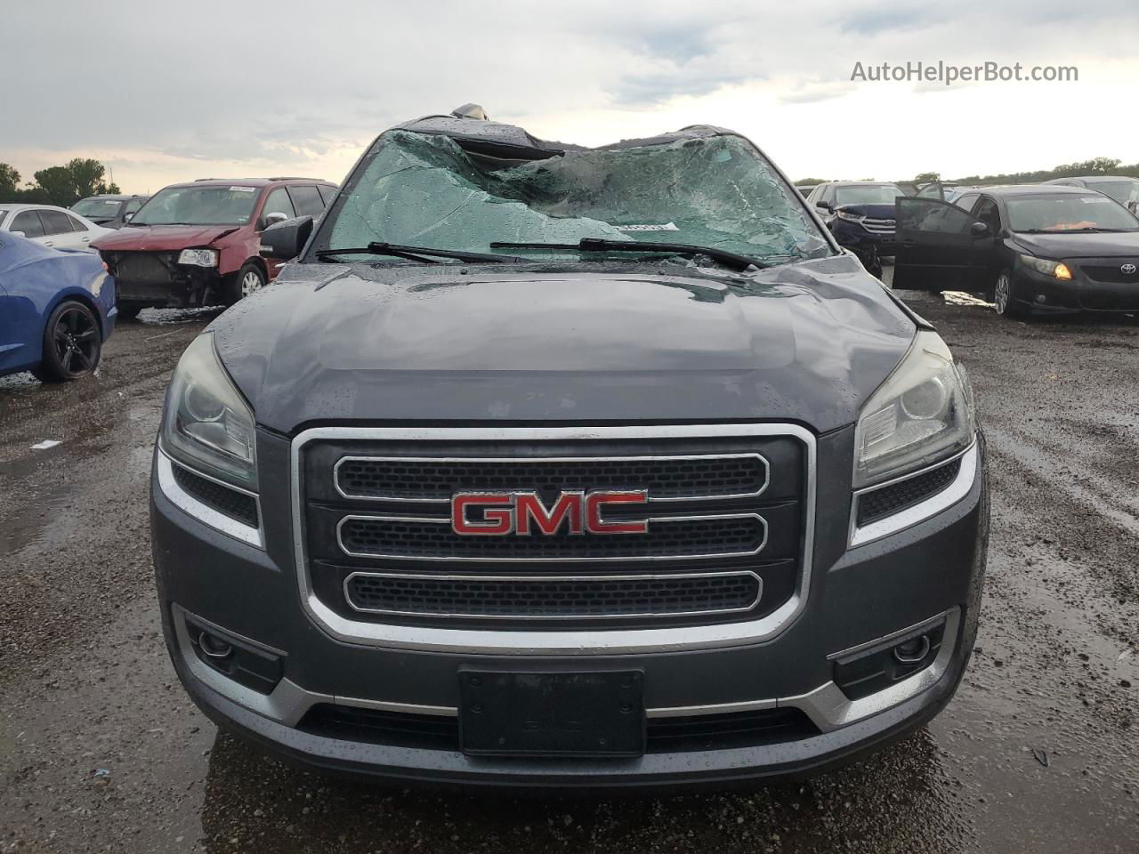 2013 Gmc Acadia Slt-1 Серый vin: 1GKKRRKD1DJ195839