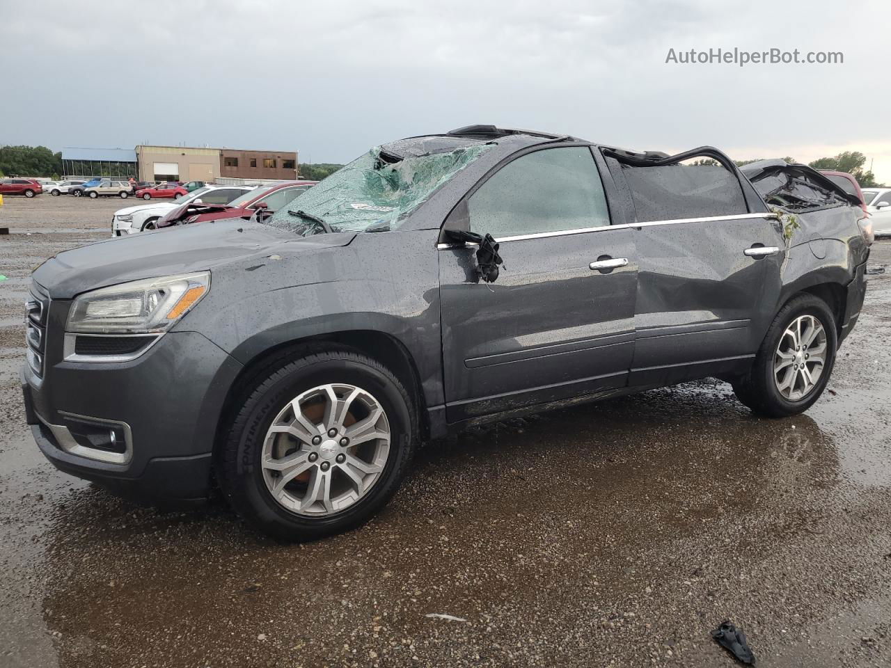 2013 Gmc Acadia Slt-1 Gray vin: 1GKKRRKD1DJ195839