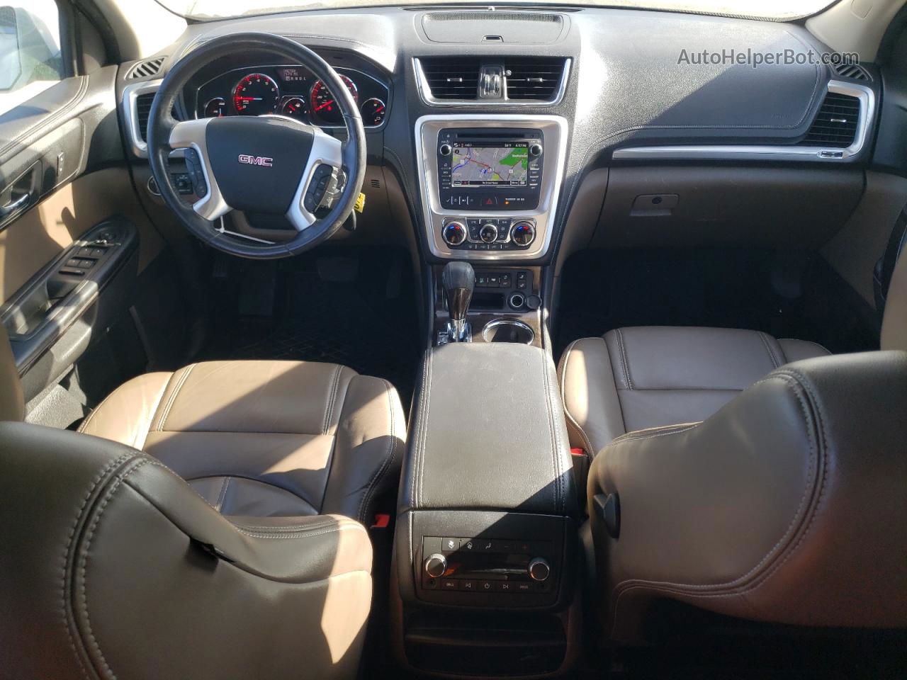 2013 Gmc Acadia Slt-1 Белый vin: 1GKKRRKD1DJ238799