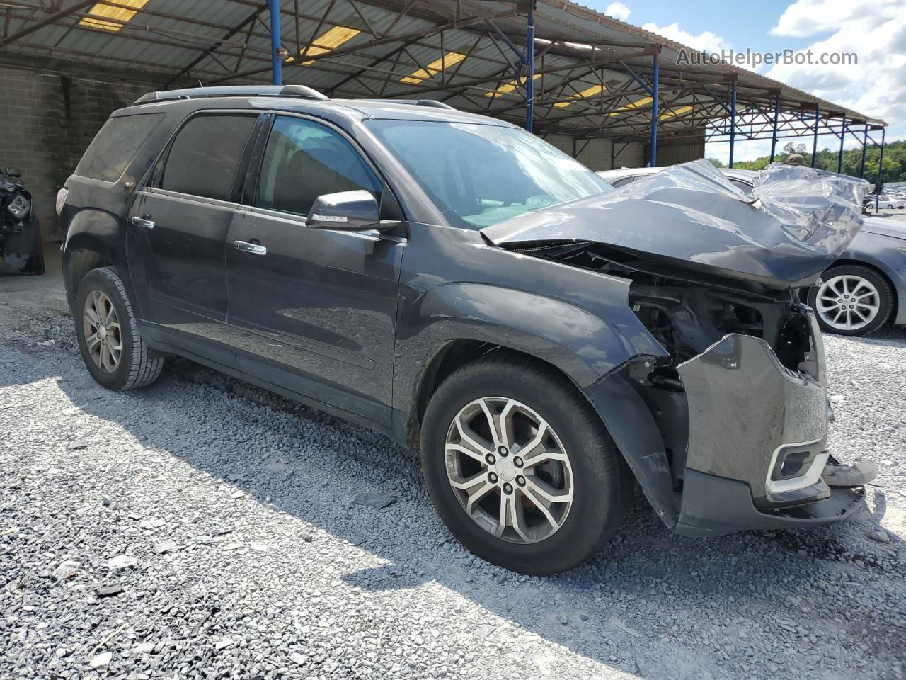 2014 Gmc Acadia Slt-1 Charcoal vin: 1GKKRRKD1EJ146741