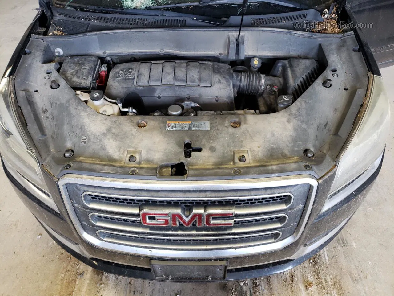 2014 Gmc Acadia Slt-1 Черный vin: 1GKKRRKD1EJ245107