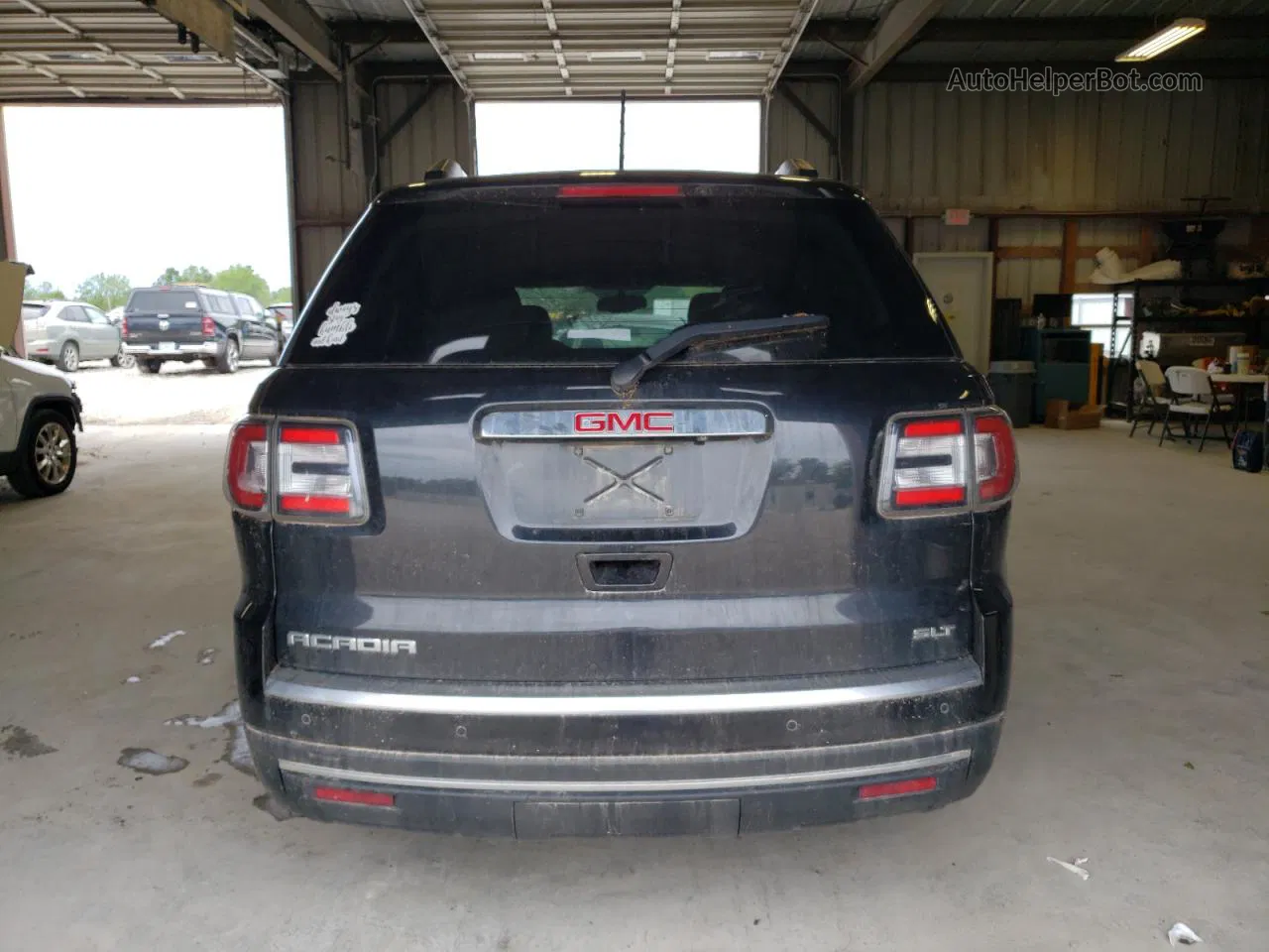 2014 Gmc Acadia Slt-1 Черный vin: 1GKKRRKD1EJ245107