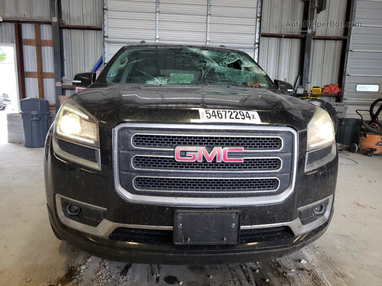 2014 Gmc Acadia Slt-1 Black vin: 1GKKRRKD1EJ245107