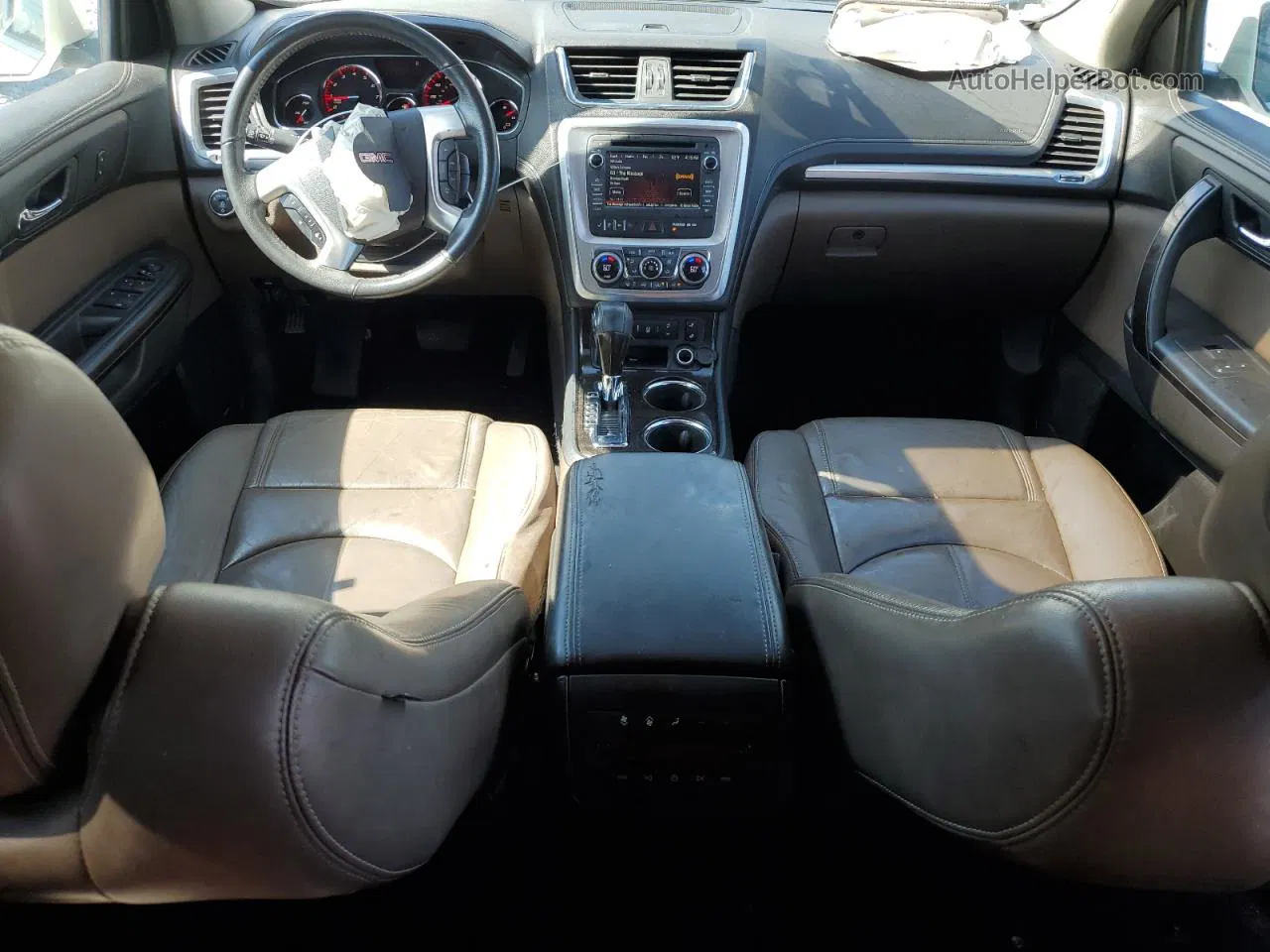 2014 Gmc Acadia Slt-1 Белый vin: 1GKKRRKD1EJ251277