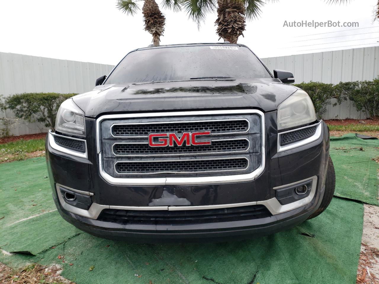 2014 Gmc Acadia Slt-1 Черный vin: 1GKKRRKD1EJ317892