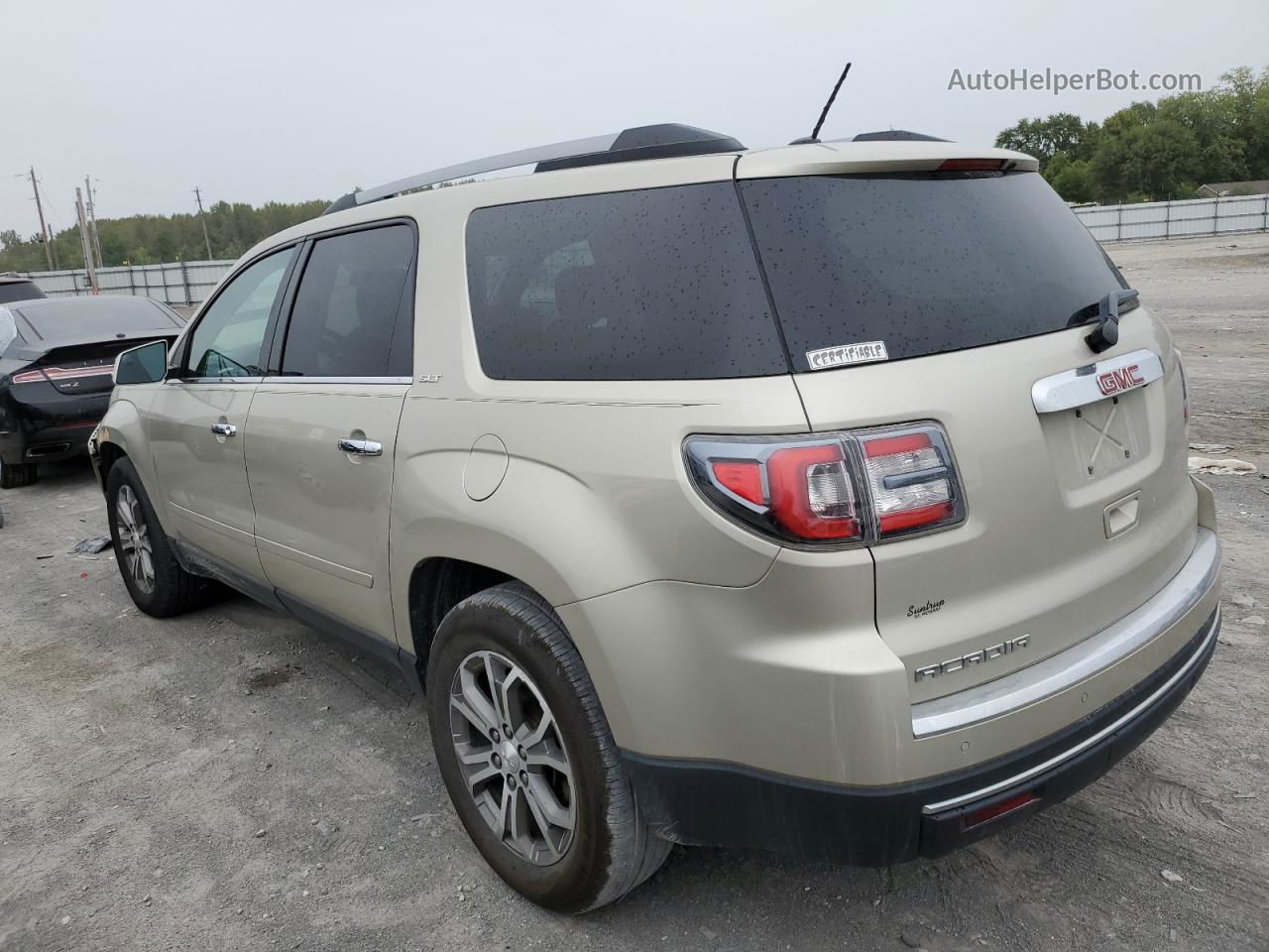 2014 Gmc Acadia Slt-1 Кремовый vin: 1GKKRRKD1EJ355381