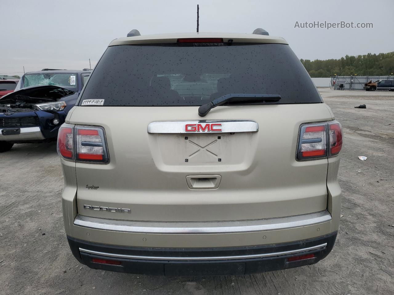 2014 Gmc Acadia Slt-1 Кремовый vin: 1GKKRRKD1EJ355381