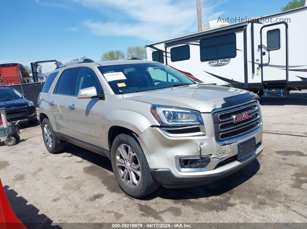 2014 Gmc Acadia Slt-1 Желто-коричневый vin: 1GKKRRKD1EJ365439