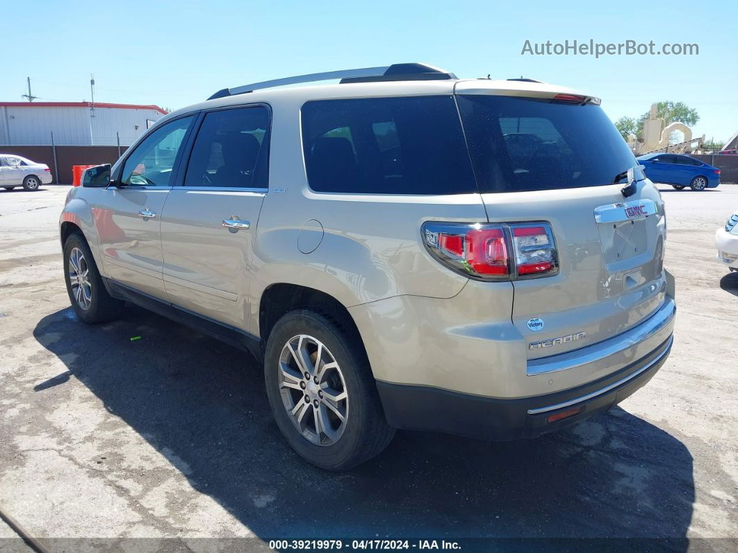 2014 Gmc Acadia Slt-1 Желто-коричневый vin: 1GKKRRKD1EJ365439