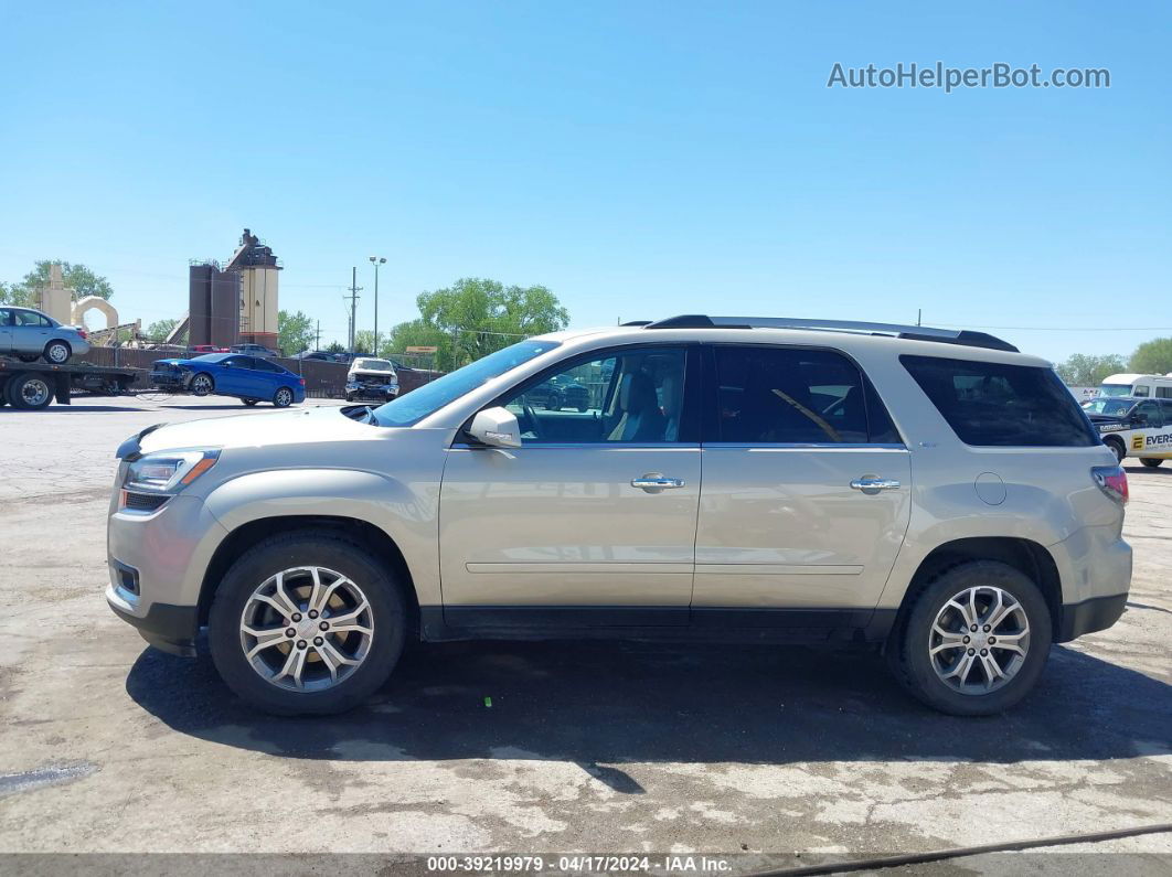 2014 Gmc Acadia Slt-1 Желто-коричневый vin: 1GKKRRKD1EJ365439