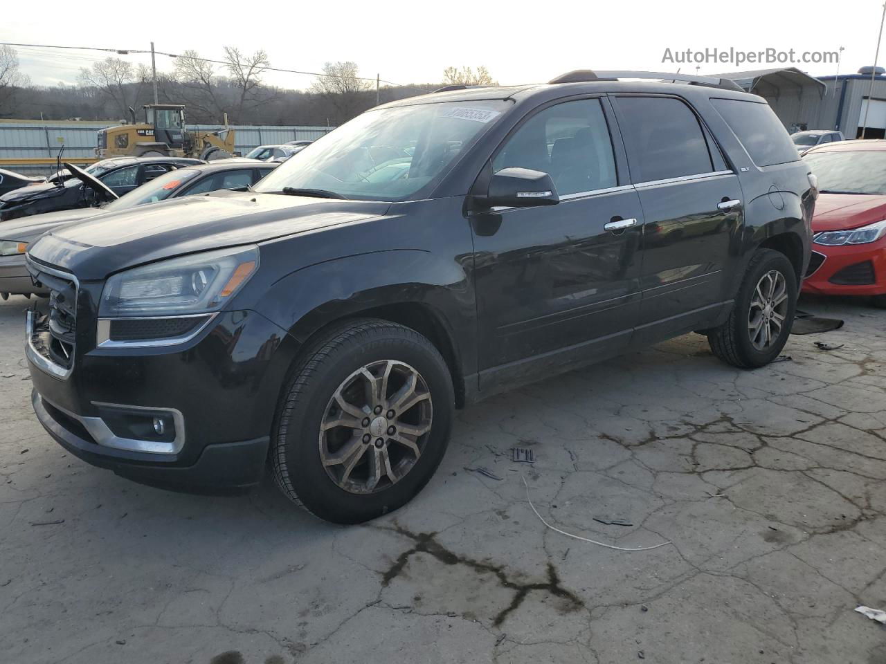 2015 Gmc Acadia Slt-1 Black vin: 1GKKRRKD1FJ211993