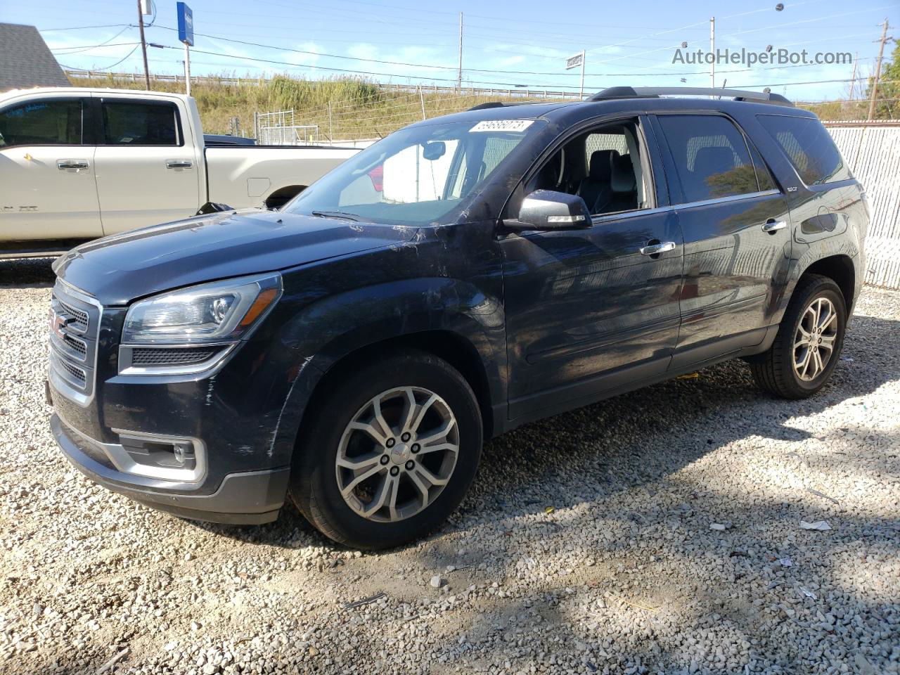 2015 Gmc Acadia Slt-1 Черный vin: 1GKKRRKD1FJ272454