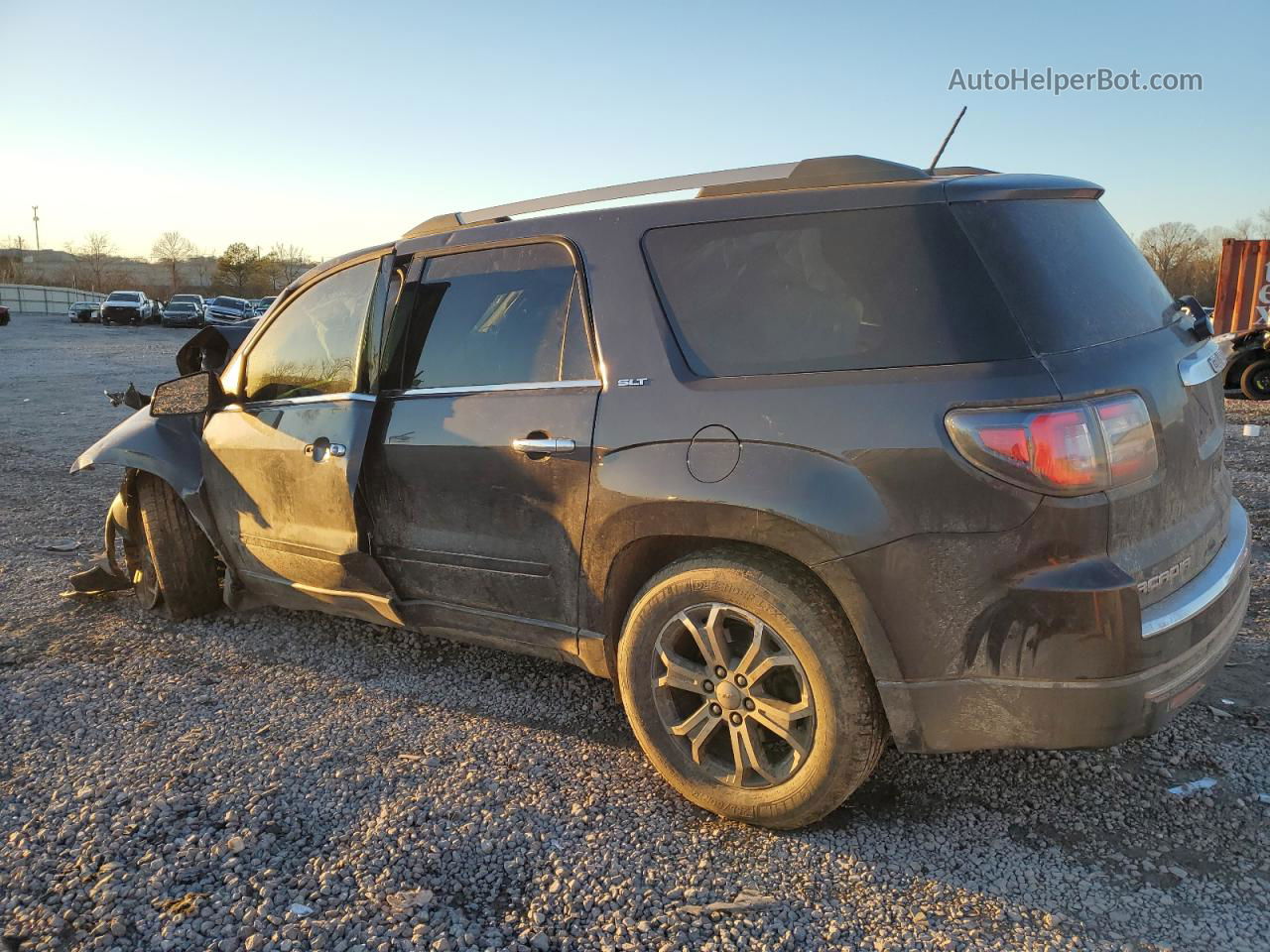 2015 Gmc Acadia Slt-1 Black vin: 1GKKRRKD1FJ324276