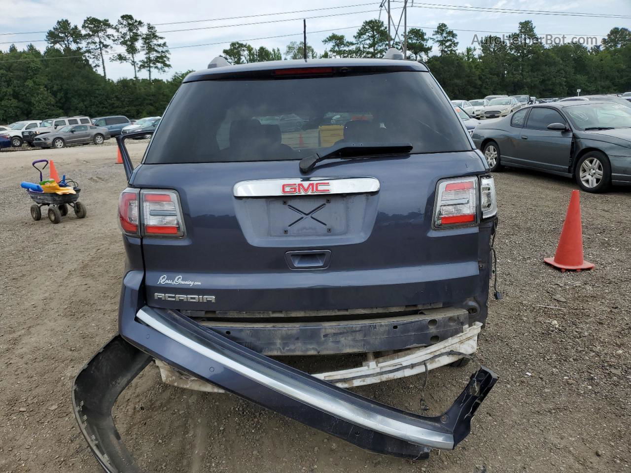 2013 Gmc Acadia Slt-1 Blue vin: 1GKKRRKD2DJ173770