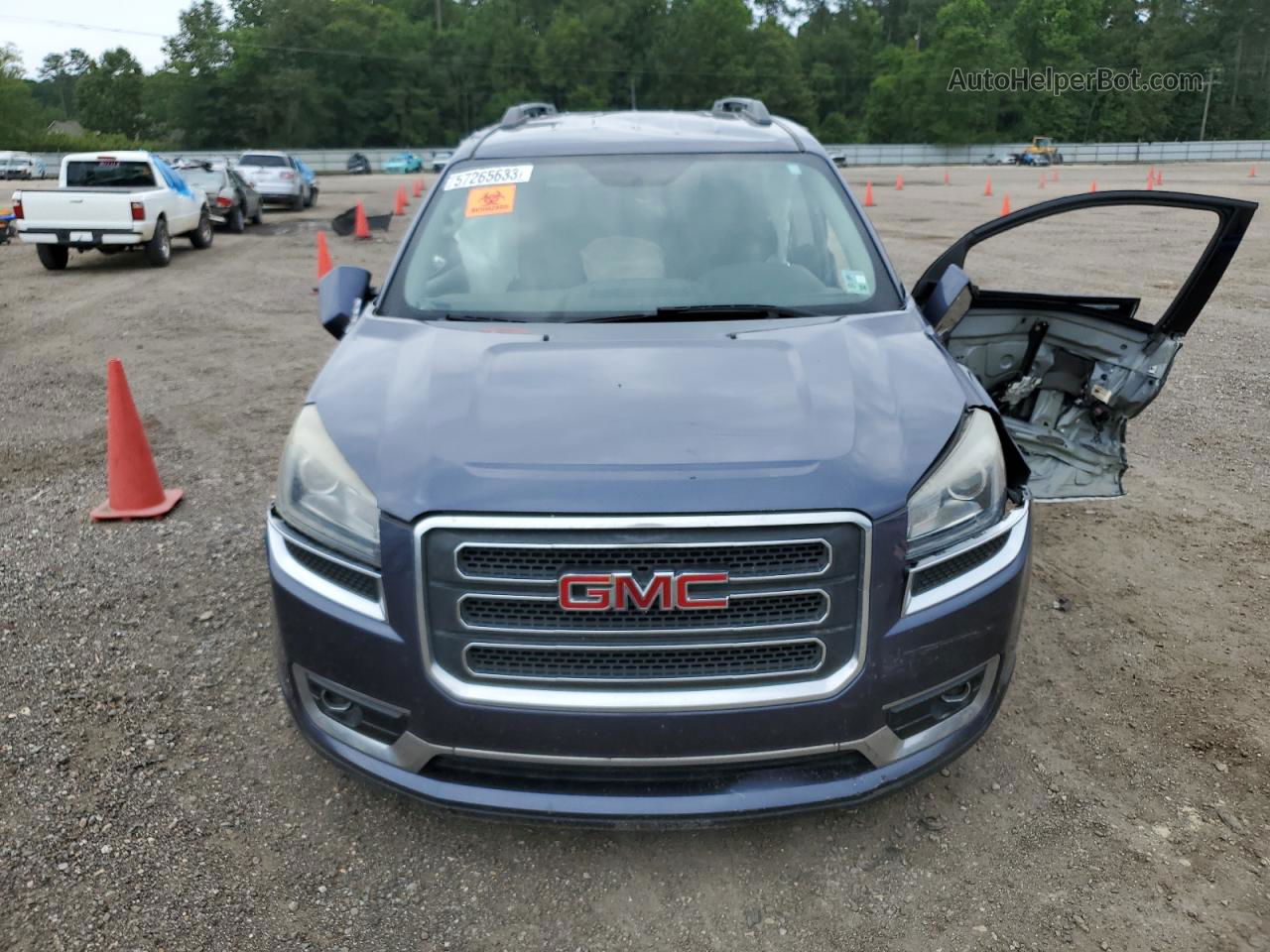 2013 Gmc Acadia Slt-1 Blue vin: 1GKKRRKD2DJ173770