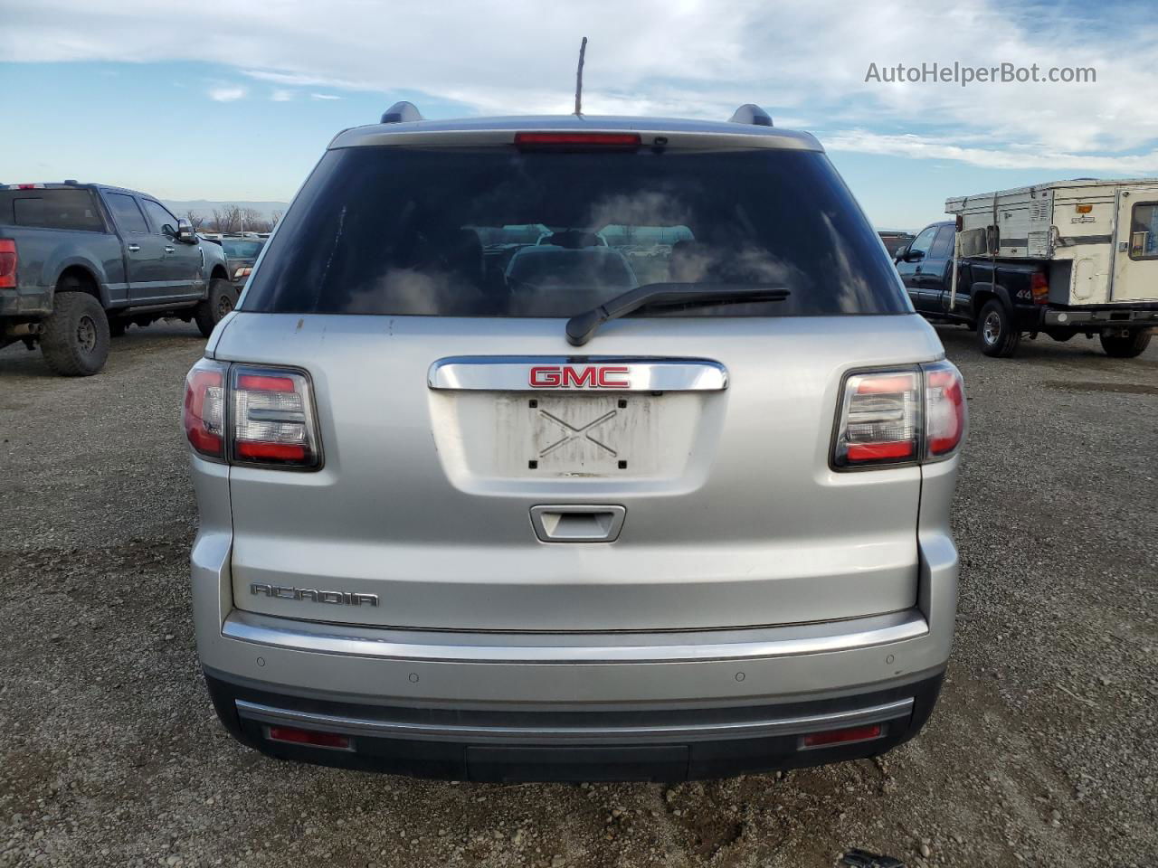 2014 Gmc Acadia Slt-1 Silver vin: 1GKKRRKD2EJ101842