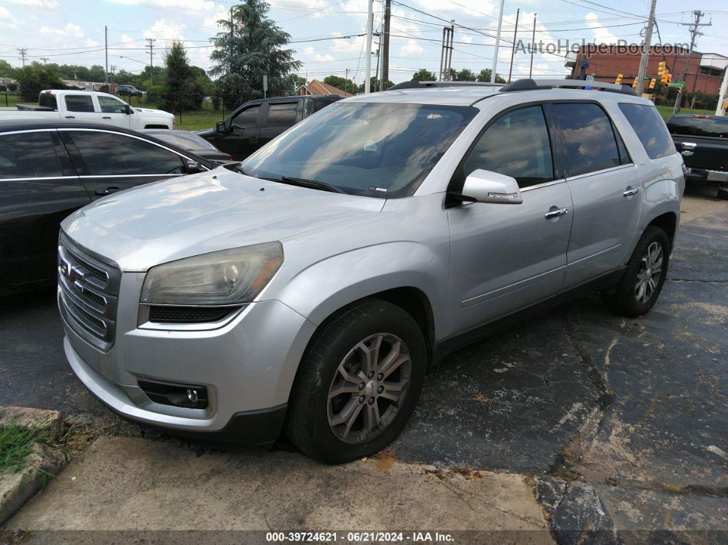 2014 Gmc Acadia Slt-1 Silver vin: 1GKKRRKD2EJ111982