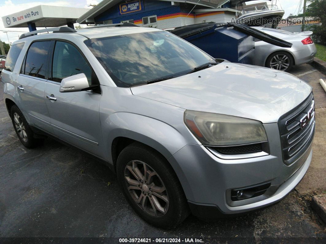 2014 Gmc Acadia Slt-1 Silver vin: 1GKKRRKD2EJ111982