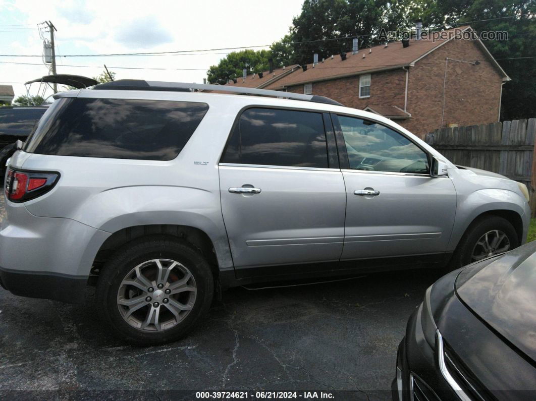 2014 Gmc Acadia Slt-1 Silver vin: 1GKKRRKD2EJ111982