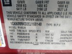 2014 Gmc Acadia Slt Красный vin: 1GKKRRKD2EJ168148