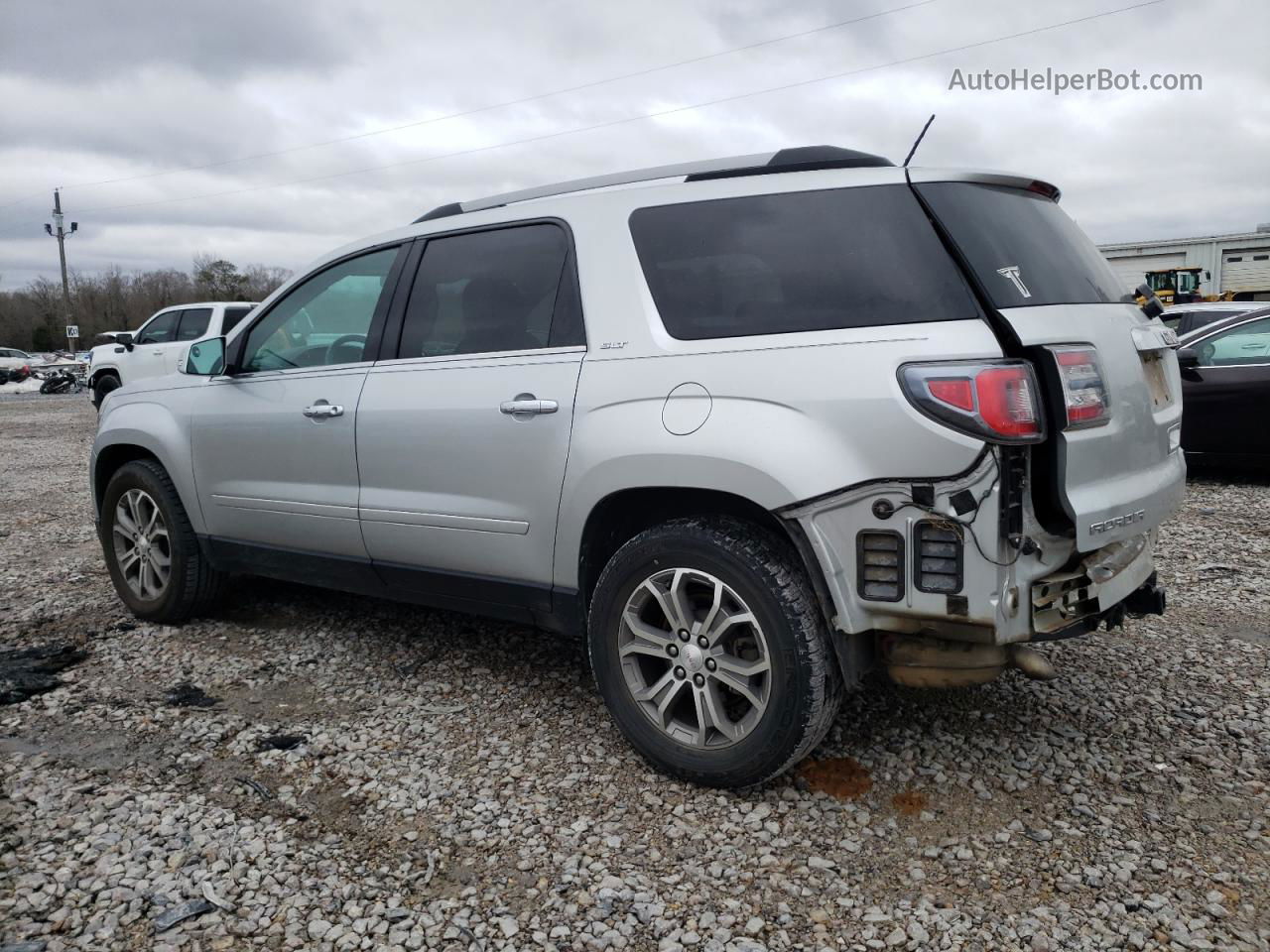 2014 Gmc Acadia Slt-1 Silver vin: 1GKKRRKD2EJ185743