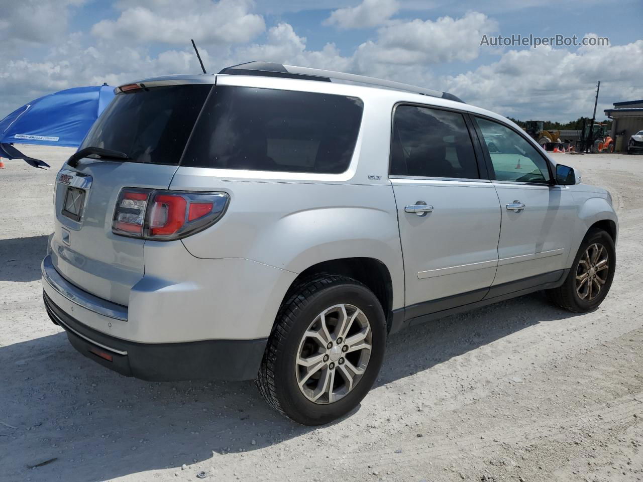 2014 Gmc Acadia Slt-1 Silver vin: 1GKKRRKD2EJ316914